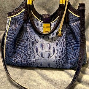 Brahmin “Eliza” Rare Denim Tricolor